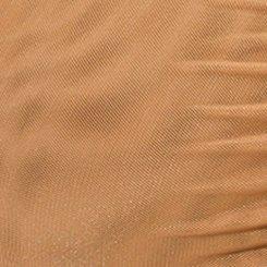 Festi Stretch Mesh Ruched Front Scoop Neck Top, LION, swatch