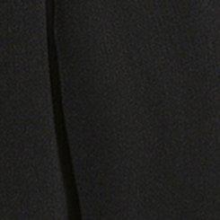 Washable Crinkle Gauze Tank, DEEP BLACK, swatch