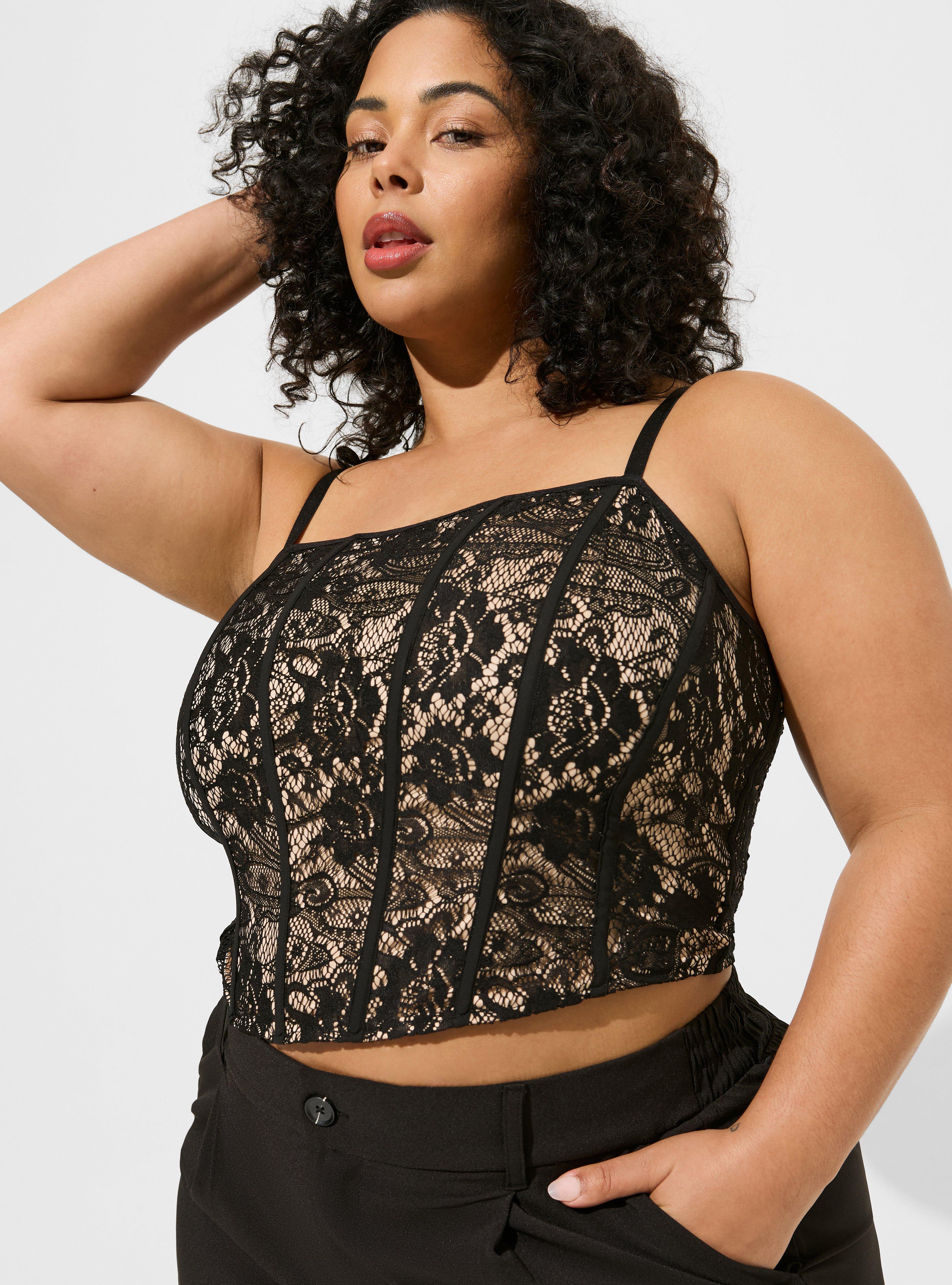 NWT plus sized bustier - Clothing
