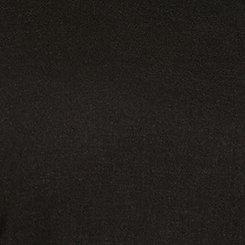 Linen Cross Back Crop Top, DEEP BLACK, swatch