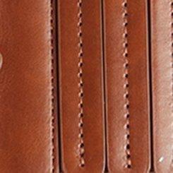 Plus Size All Over Stretch Burnished Buckle Waist Belt, COGNAC, swatch