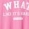 Legally Blonde Classic Fit Cotton Ringer Tee, PINK, swatch