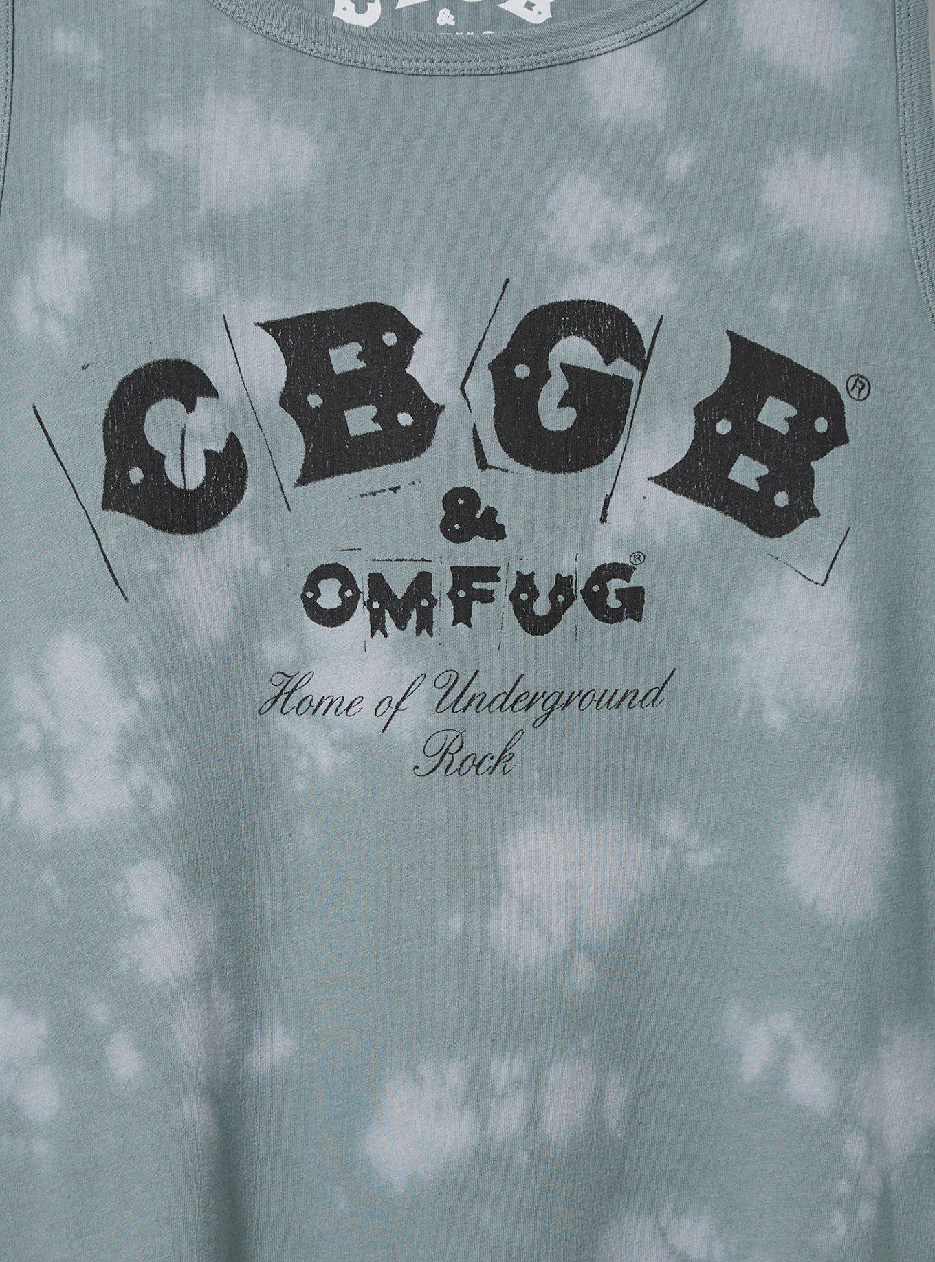 CBGB Cotton Distressed Tee - Black