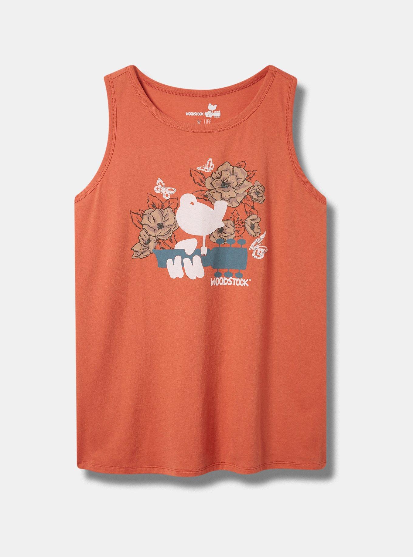 Classic Fit Tank Top - Orange