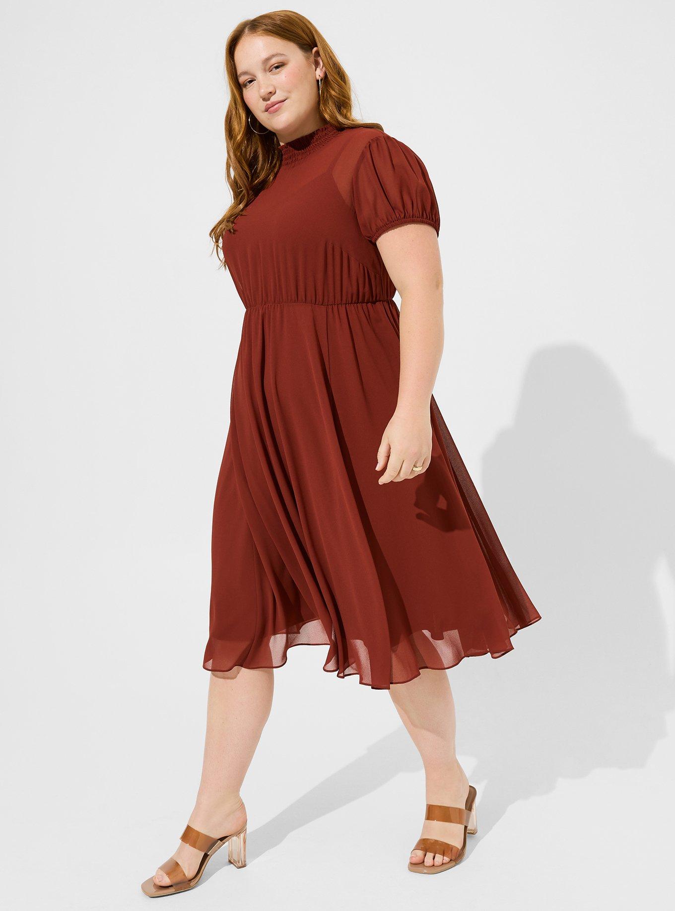 Chiffon Flow Skater Dress – Lady Occasions