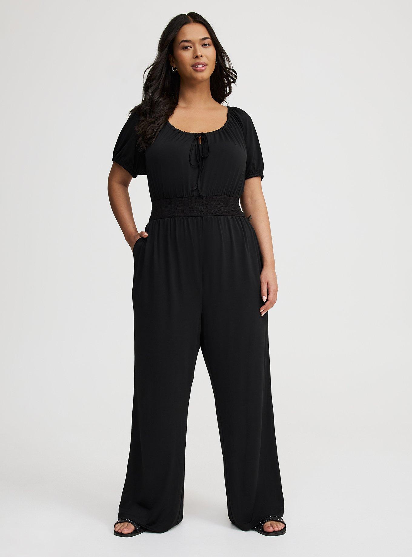 torrid, Pants & Jumpsuits, Torrid Womens Black Wide Leg Dress Pants Size  2