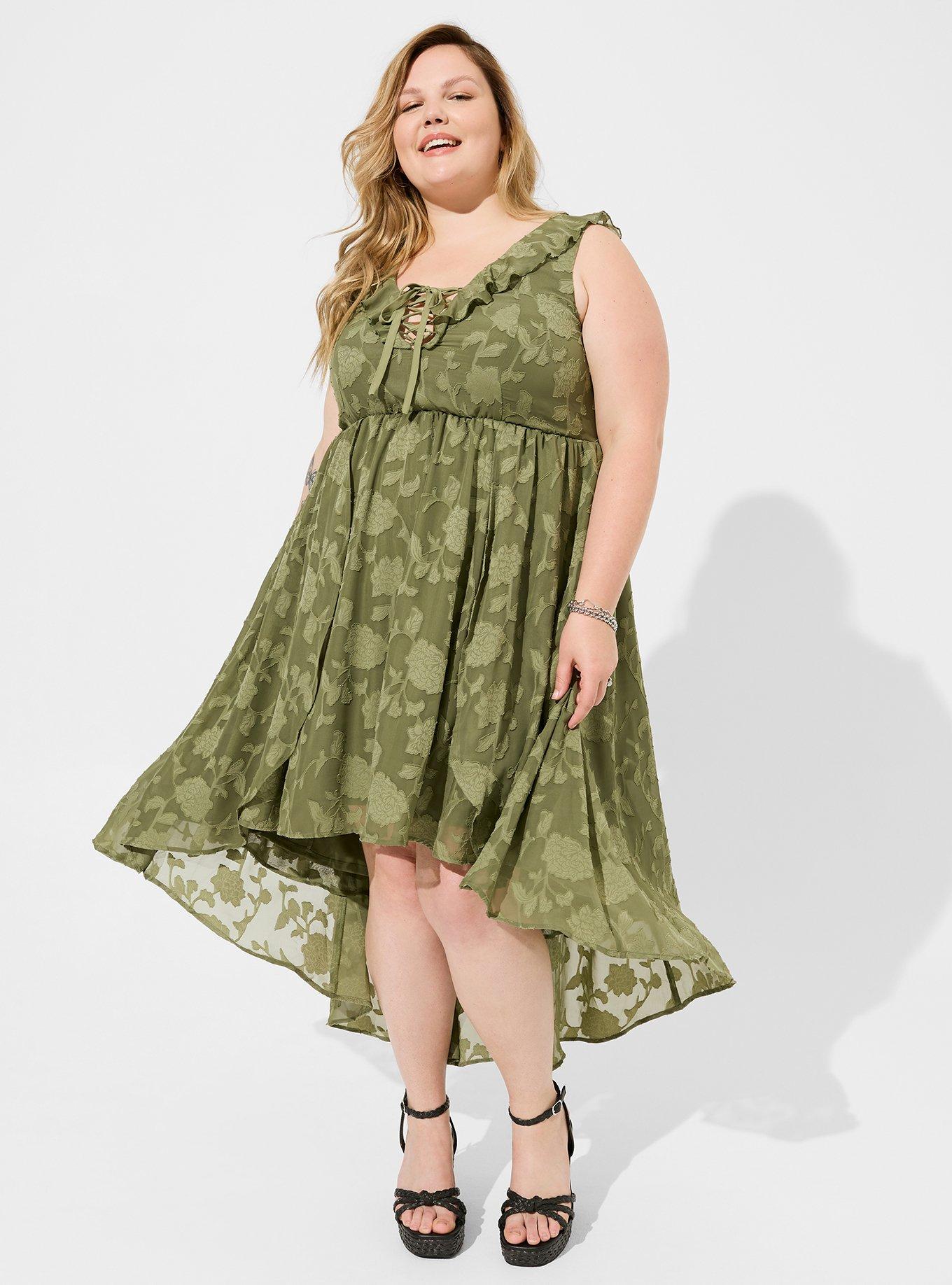 Torrid lace shop maxi dress