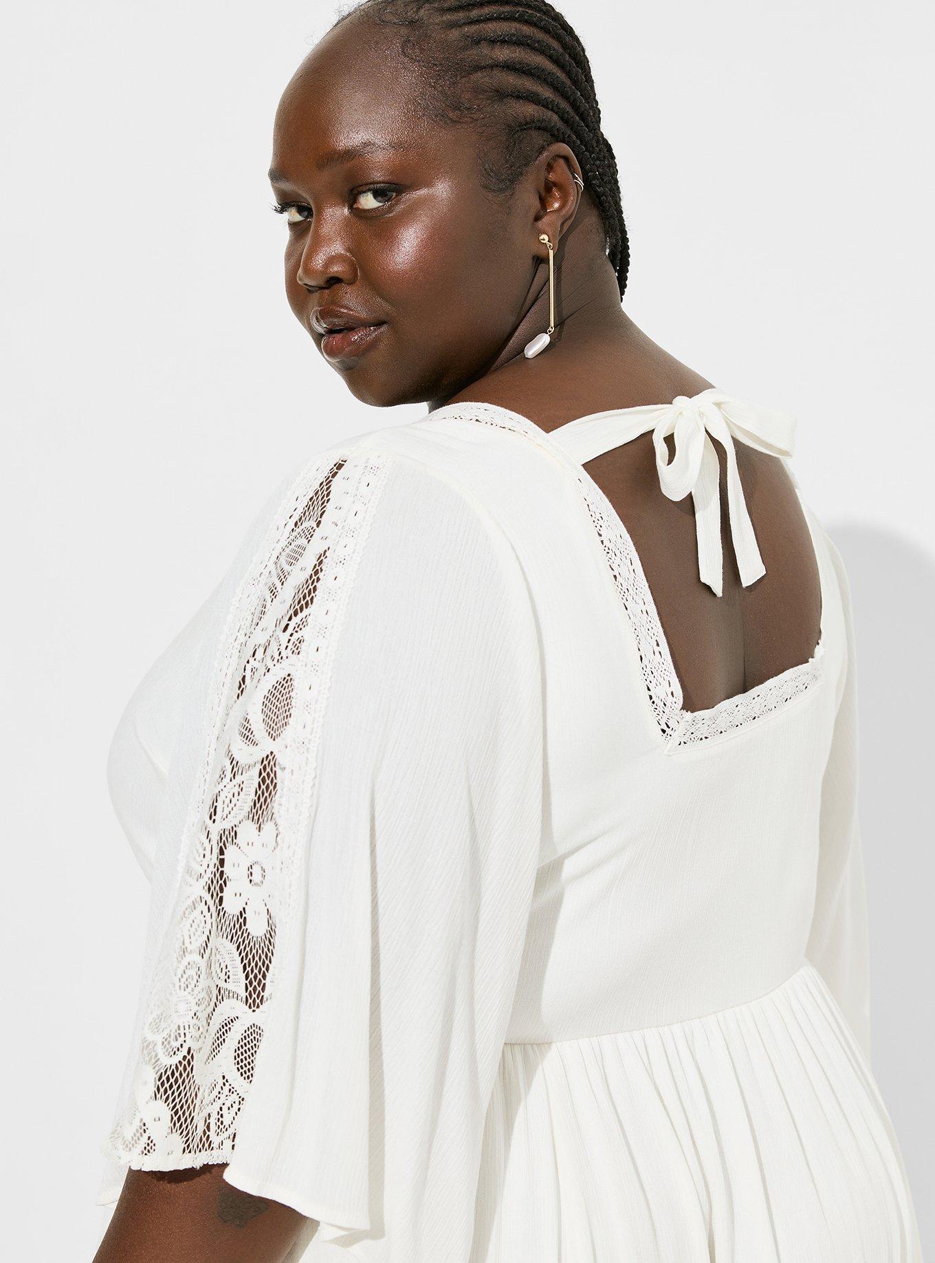 White hotsell torrid dress