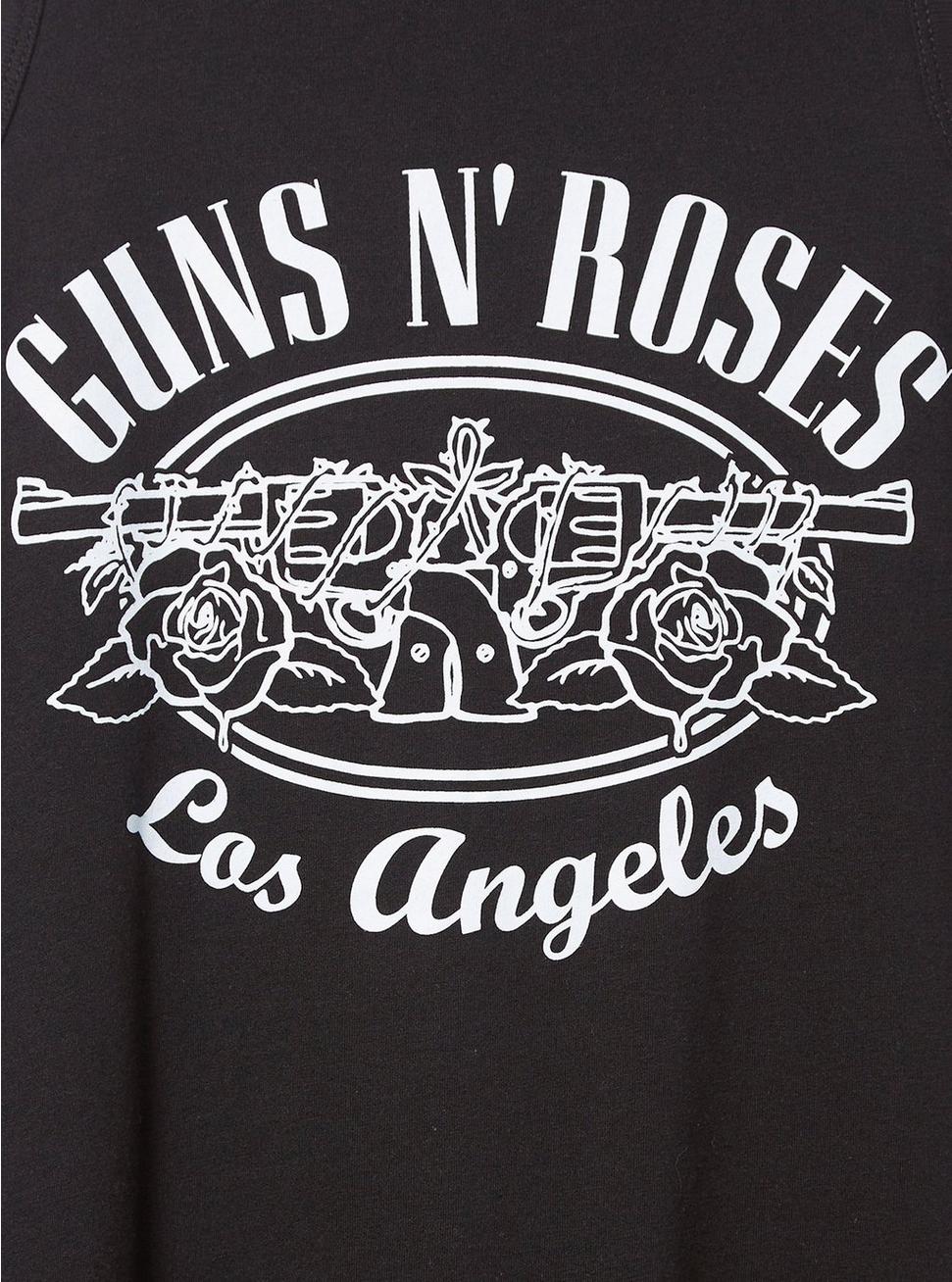 Guns N' Roses Classic Fit Cotton Studded Tank, DEEP BLACK, alternate