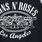 Guns N' Roses Classic Fit Cotton Studded Tank, DEEP BLACK, swatch