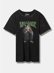  Tupac Relax Fit Cotton Tunic Tee, MULTI TIE DYE, hi-res