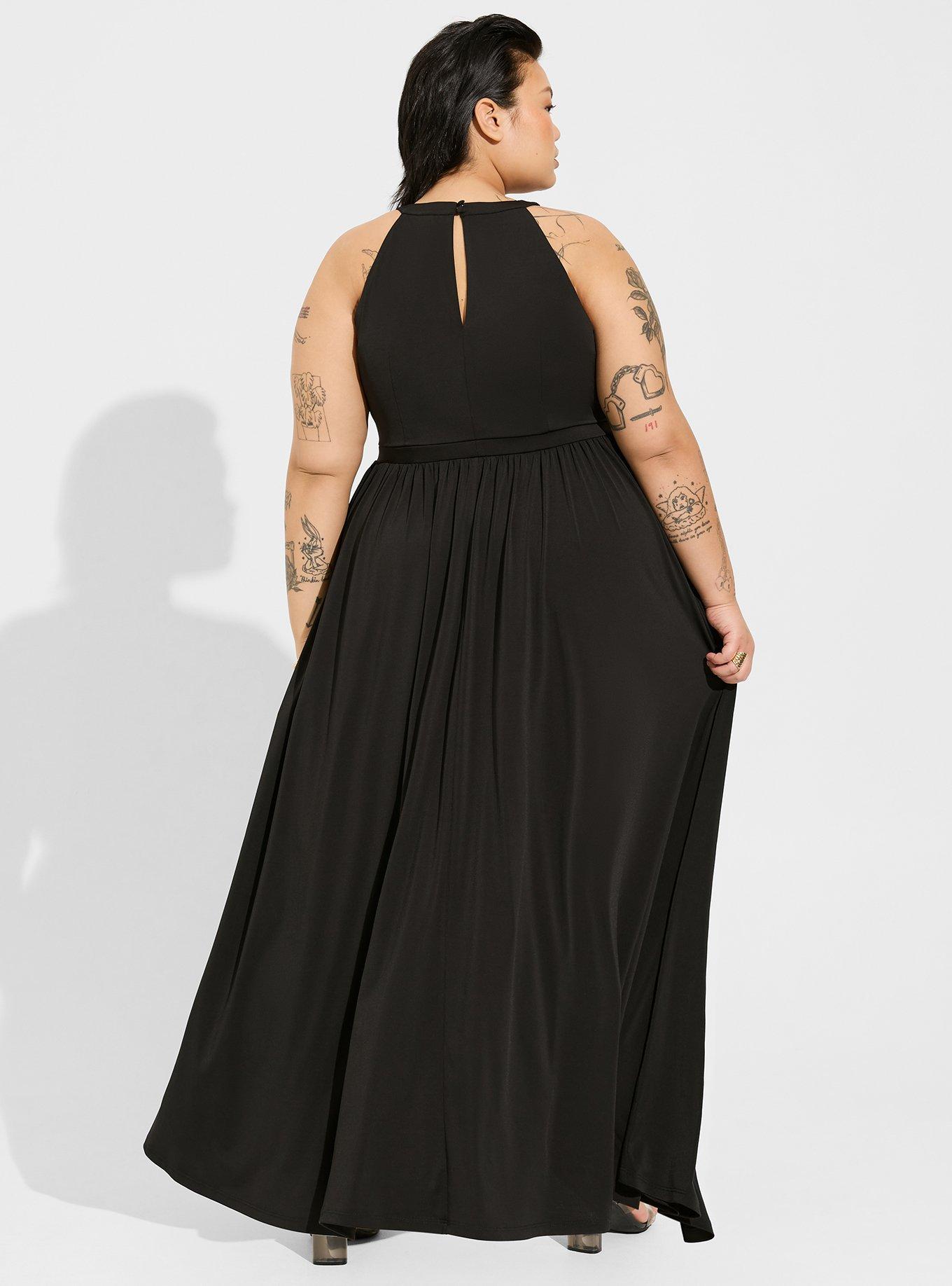 Maxi Studio Knit Halter Dress