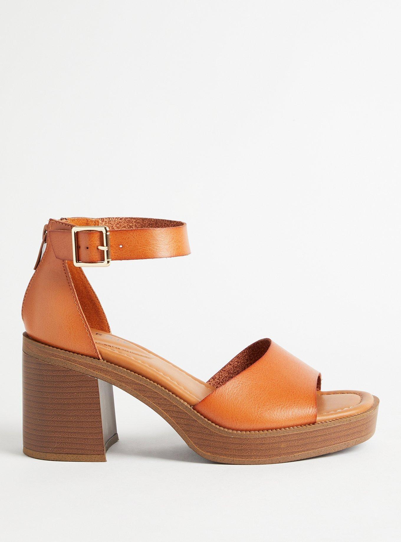 Plus Size - Block Heel Sandal (WW) - Torrid