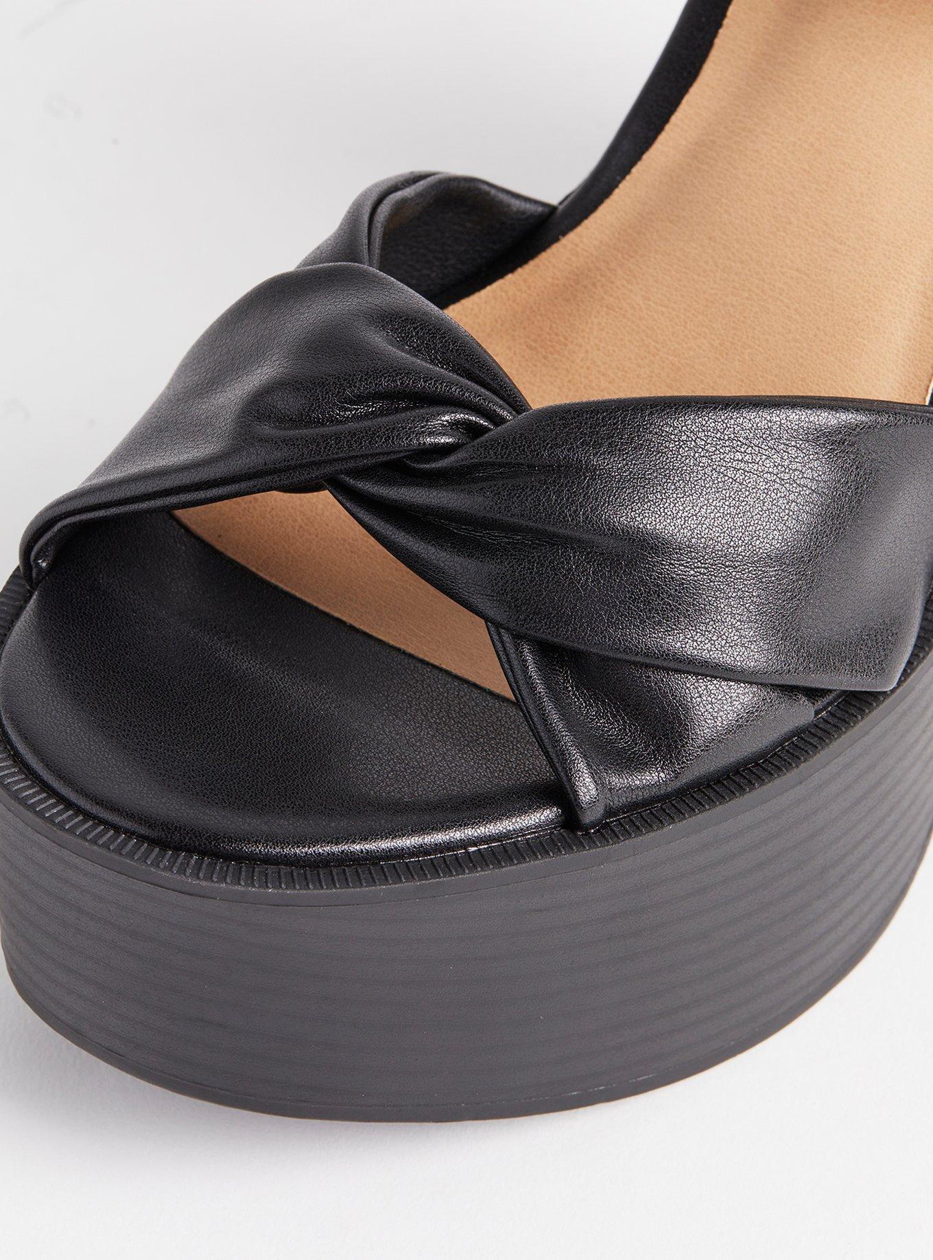 Soft Knot Heeled Platform (WW)