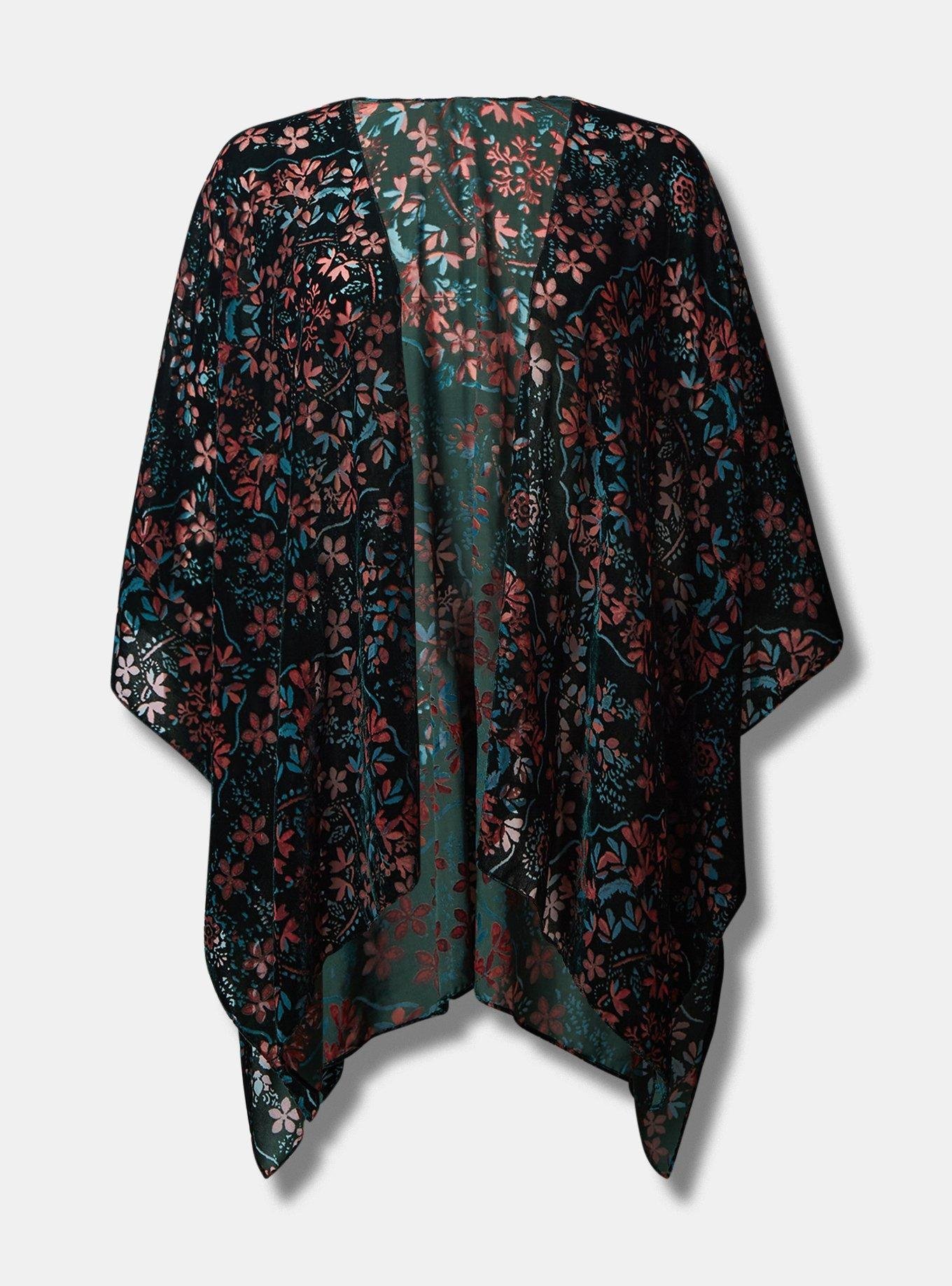 Plus Size - Burnout Ruana - Torrid