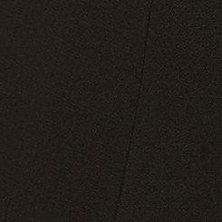 Rayon Slub Button Up With Waist Detail Tank, DEEP BLACK, swatch