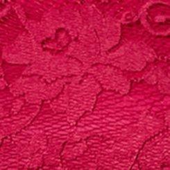 Mini Studio Knit Crew Neck Keyhole Lace Babydoll Tank, CHERRIES JUBILEE, swatch