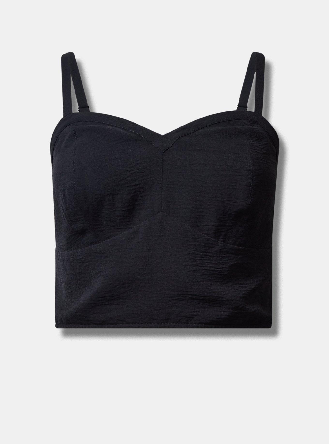 Seersucker Sleeveless Bralette