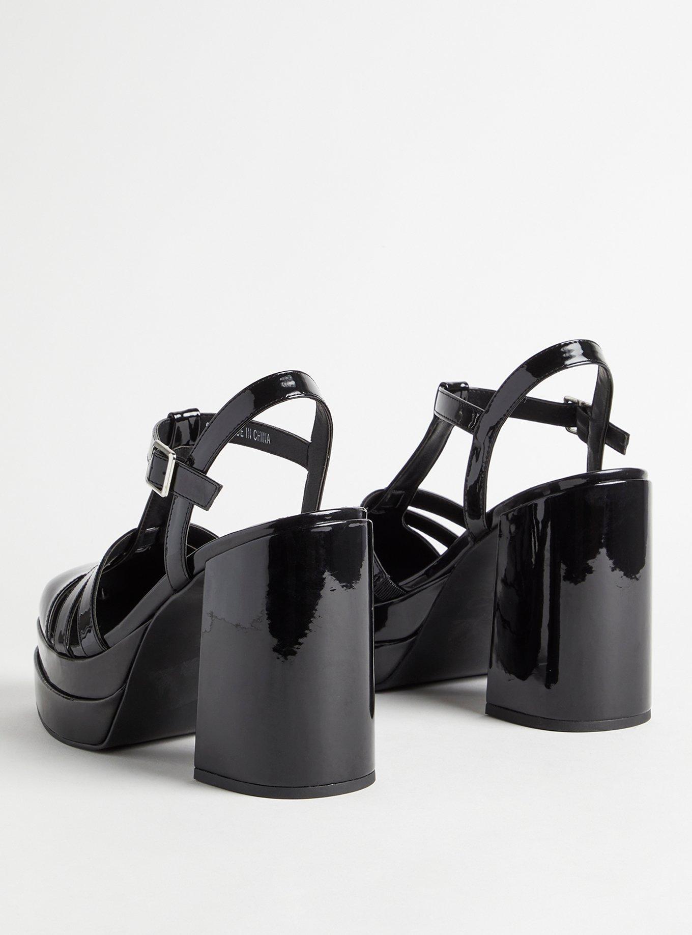 Plus Size Double Platform Caged Heel WW Torrid