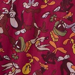 Plus Size Warner Bros Looney Tunes T-Shirt Mini Mesh Yoke Dress, MULTI, swatch