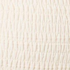 Front Tie 3/4 Sleeve Cold Shoulder Top, DEW, swatch