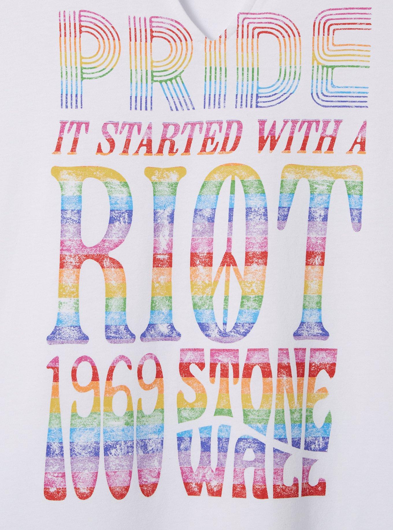 Pride Stonewall Classic Fit Cotton Notch Tank