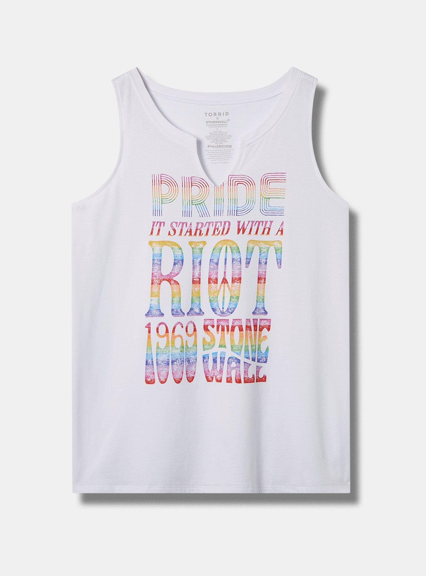 Pride Stonewall Classic Fit Cotton Notch Tank