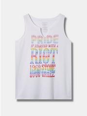 Pride Stonewall Classic Fit Cotton Notch Tank, BRIGHT WHITE, hi-res