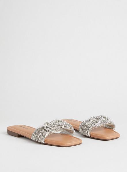 Infinity Knot Sandal (WW), SILVER, hi-res