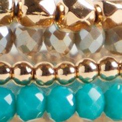 Multi Bead Stretch Bracelet Set , MULTI, swatch