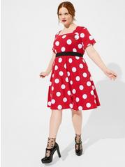 Plus Size Disney Minnie Mouse Mini Dress, MULTI, alternate