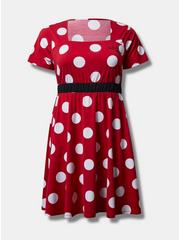 Plus Size Disney Minnie Mouse Mini Dress, MULTI, hi-res