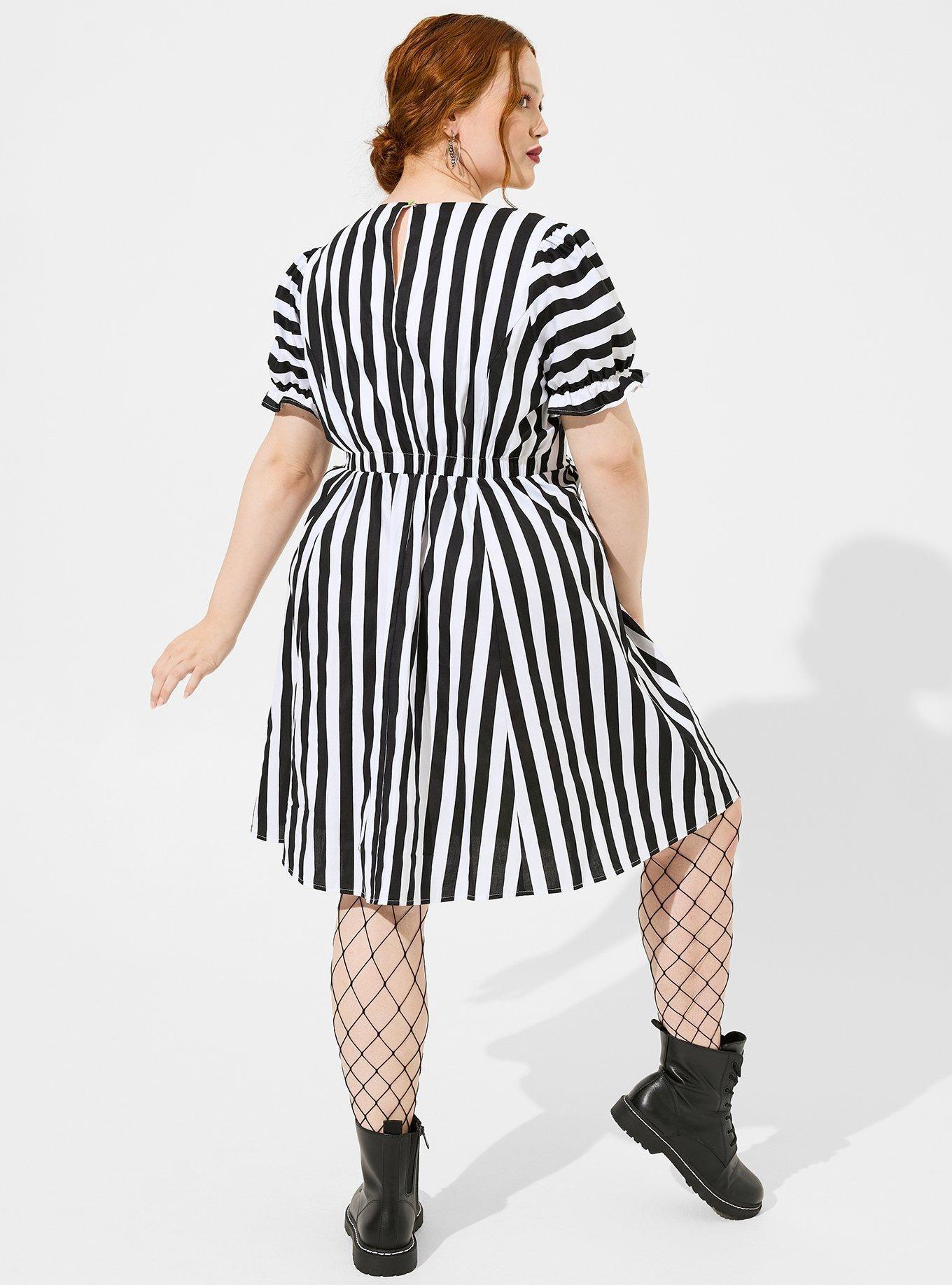 Plus size outlet beetlejuice dress