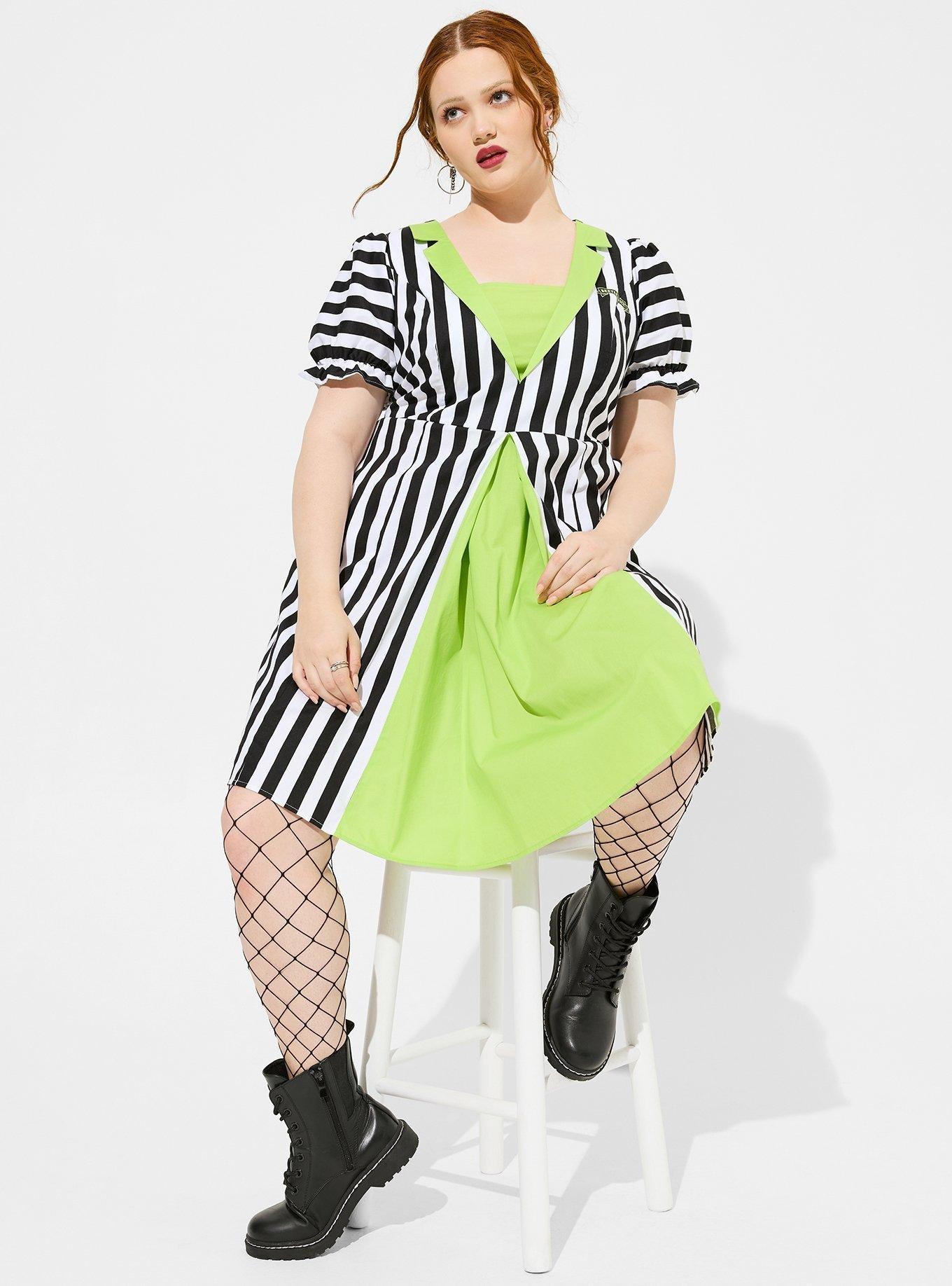 Plus Size - Warner Bros Beetlejuice Mini Dress - Torrid