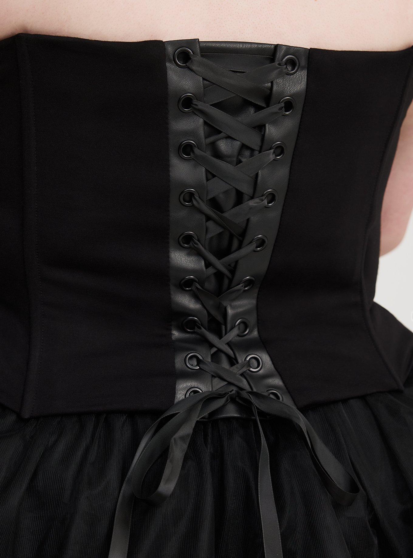 Plus Size - Halloween Zip-Front Corset - Torrid