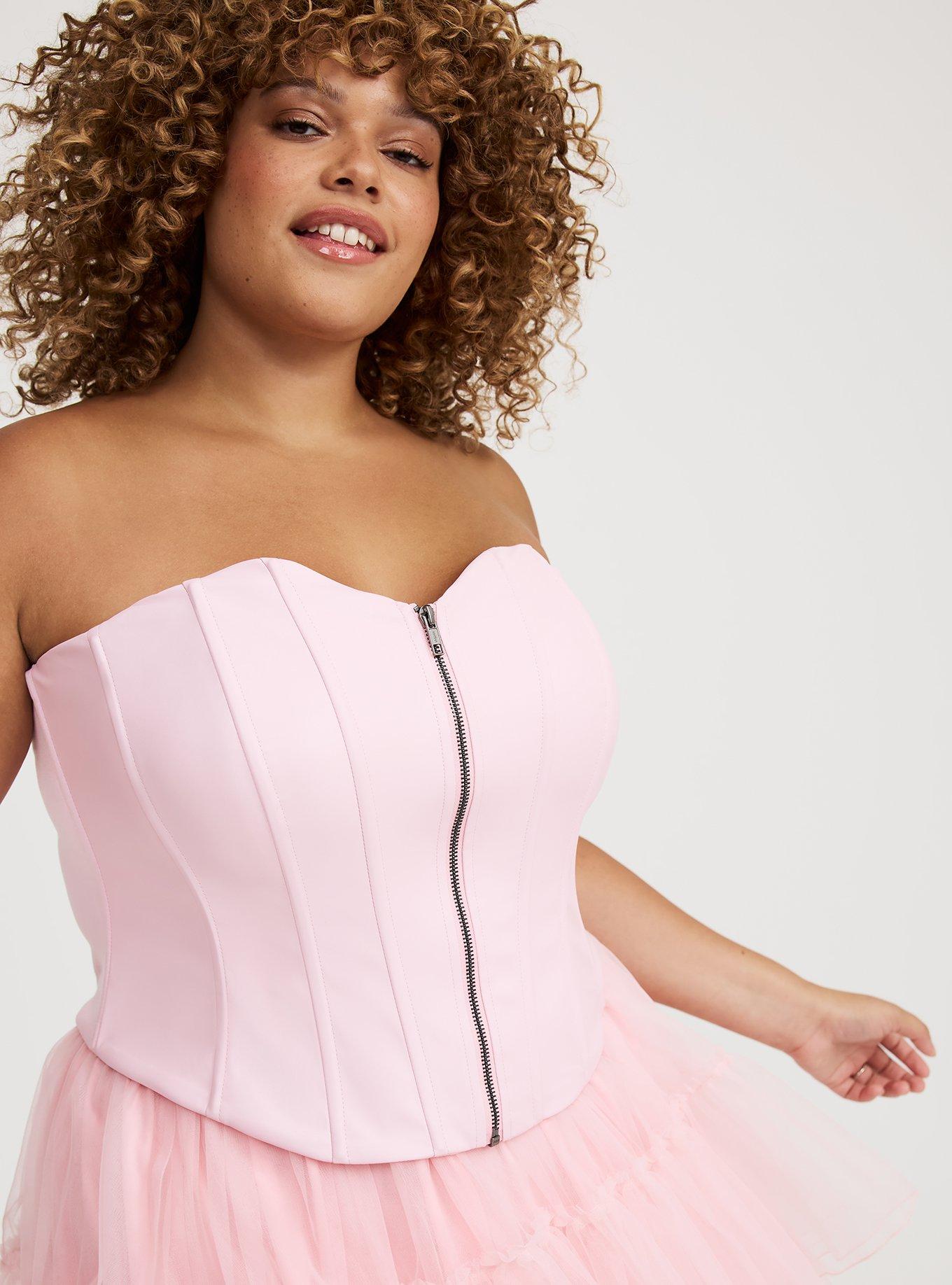 Plus Size - Halloween Zip-Front Corset - Torrid