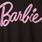 Barbie Classic Fit Cotton Crew Tee, DEEP BLACK, swatch