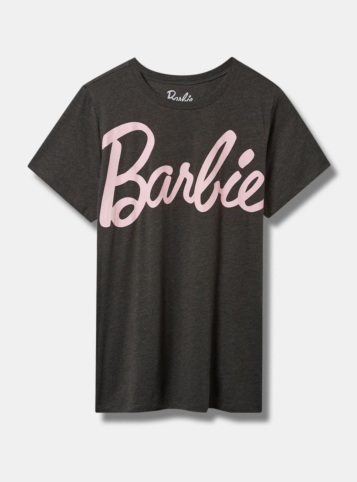 Plus Size Barbie Classic Fit Cotton Crew Tee Torrid