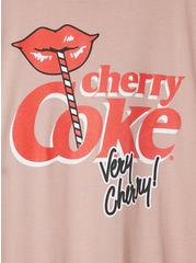Cherry Coke Slim Fit Crew Tee, PINK, alternate
