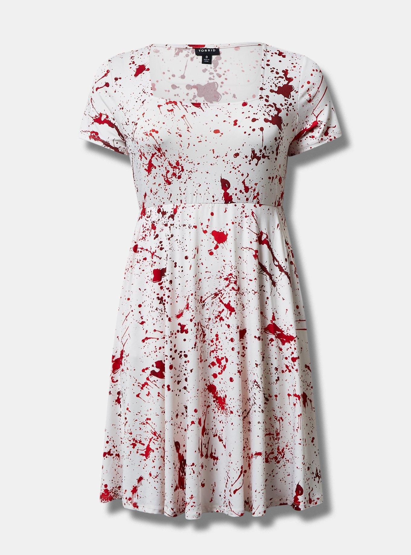 Hot topic blood splatter dress hotsell