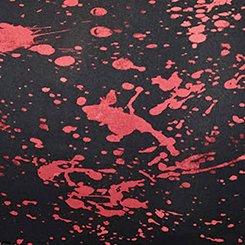 Halloween Blood Splatter A-Line Dress, SPILLED BLOOD DEEP BLACK, swatch