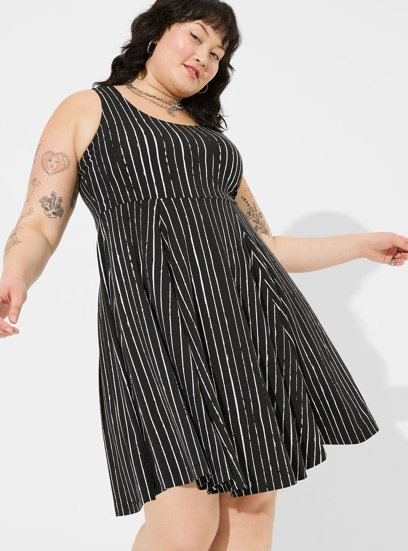 Torrid jack skellington dress top