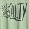 Salty Relax Fit Signature Jersey Crew Neck Roll Sleeve Crop Tee, HEMLOCK, swatch