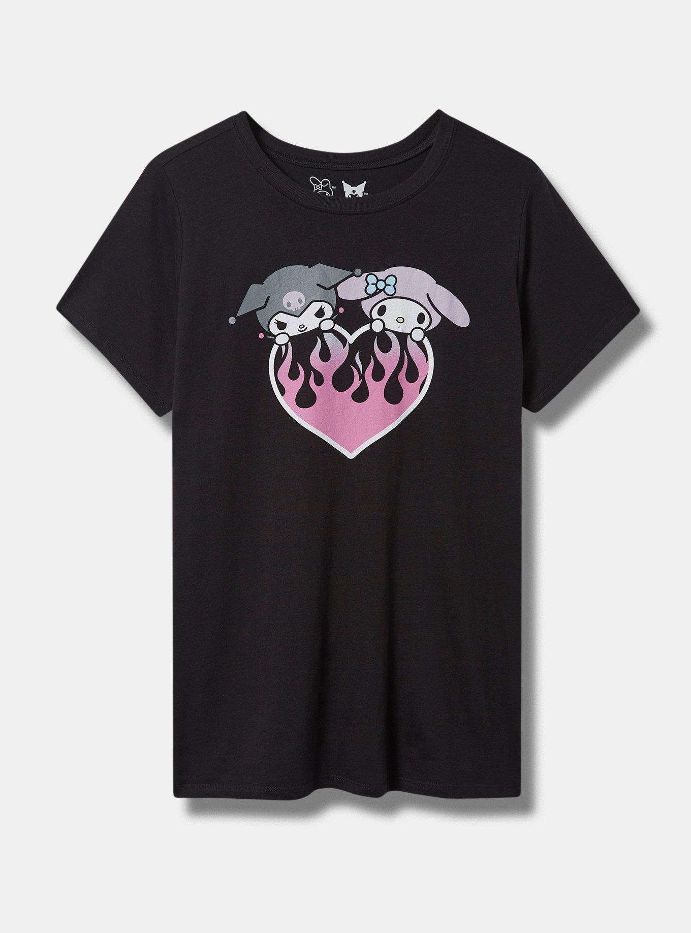 Plus Size - Kuromi My Melody Classic Cotton Crew Tee - Torrid