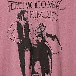 Fleetwood Mac Classic Fit Cotton Crew Tee, DUSKY PURPLE, swatch
