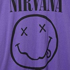Nirvana Classic Fit Cotton Crew Tee, PURPLE, swatch