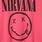 Nirvana Classic Fit Cotton Crew Tee, PINK GLOW, swatch
