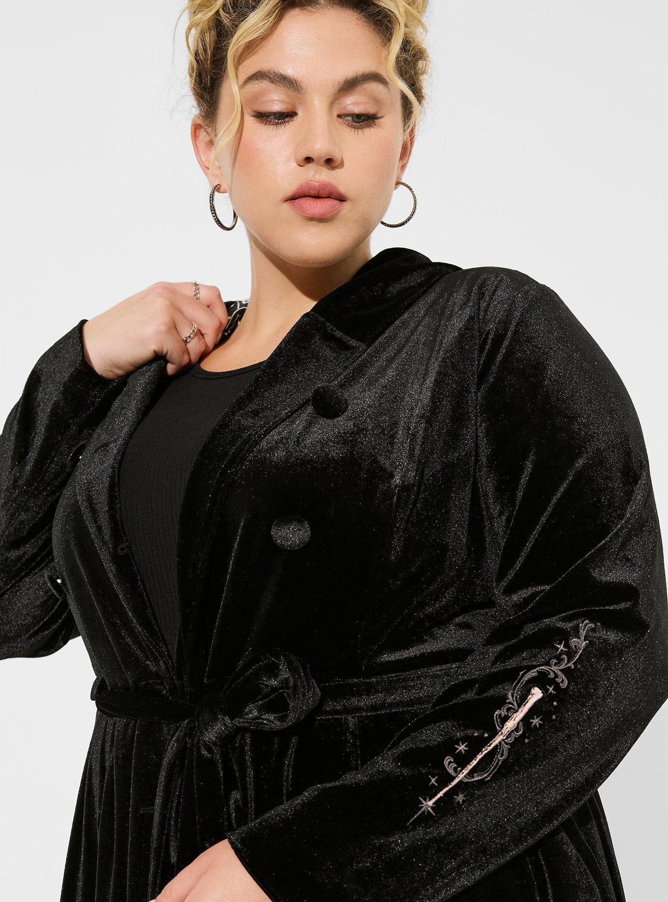 Torrid velvet outlet jacket