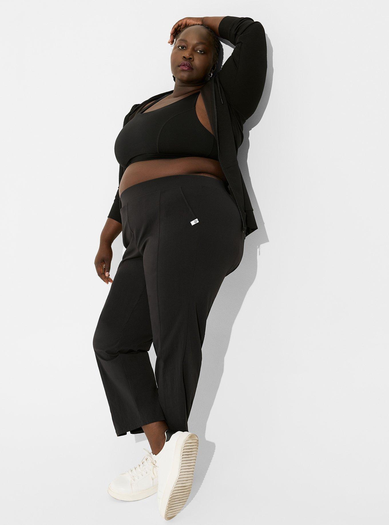 Plus Size - Happy Camper Ripstop Crop Active Walking Pant - Torrid