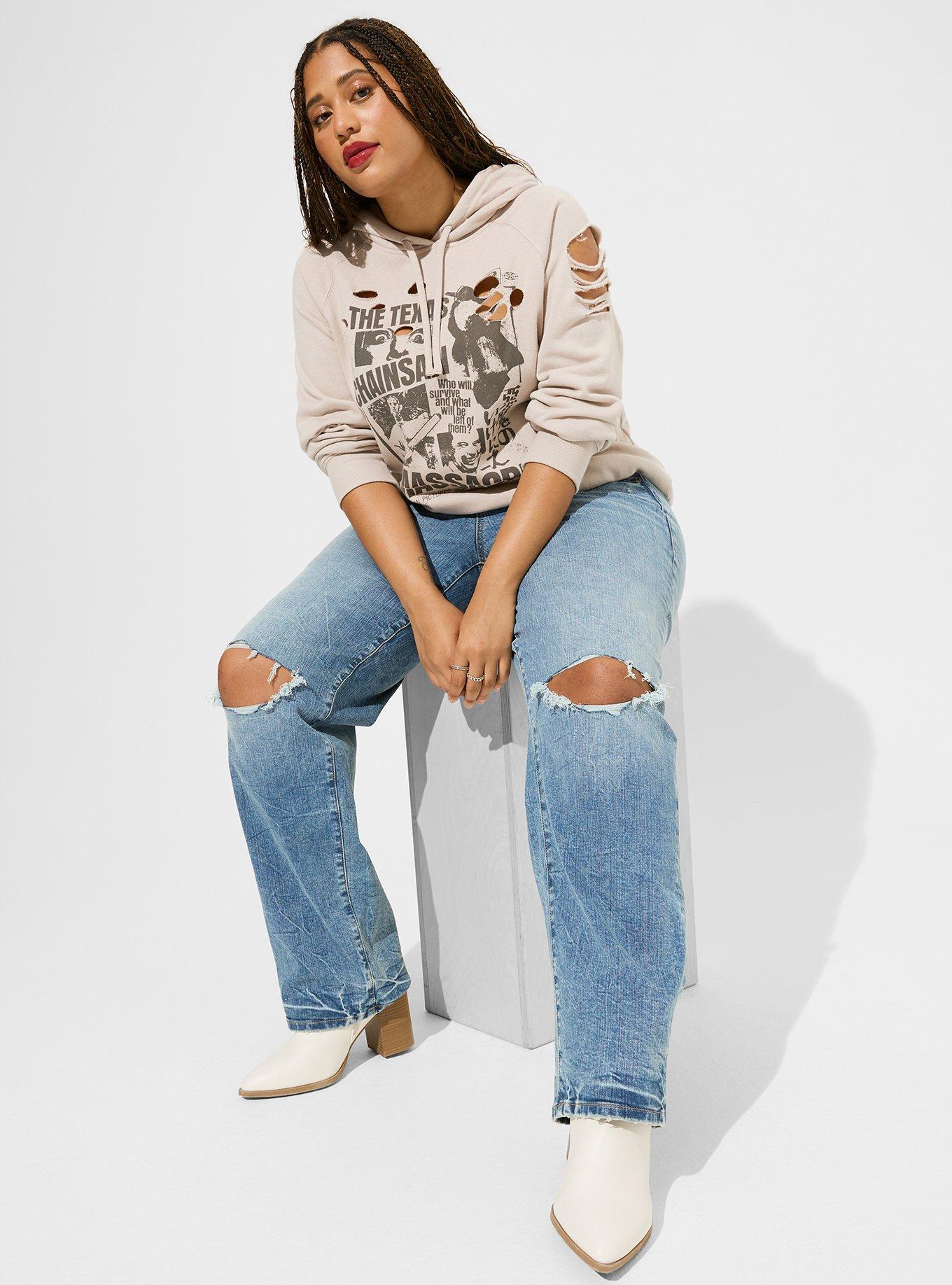 Texas Chainsaw Massacre Cozy Fleece Raglan Hoodie, CHATEAU GRAY, alternate